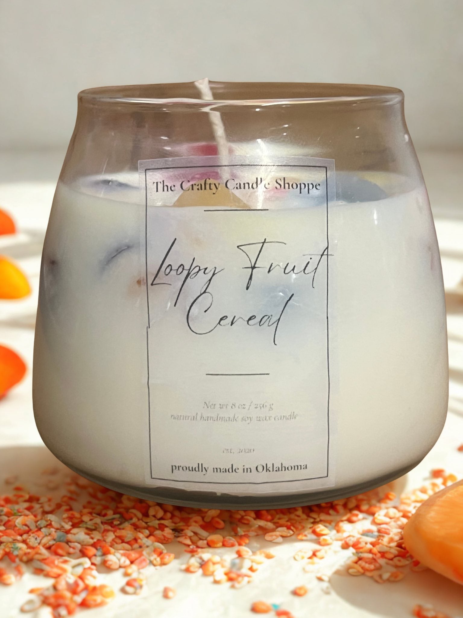 Loopy Fruits Dessert Candle
